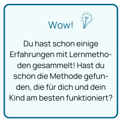 Bis zu 8 bekannte effektive Lernmethoden: Wow!